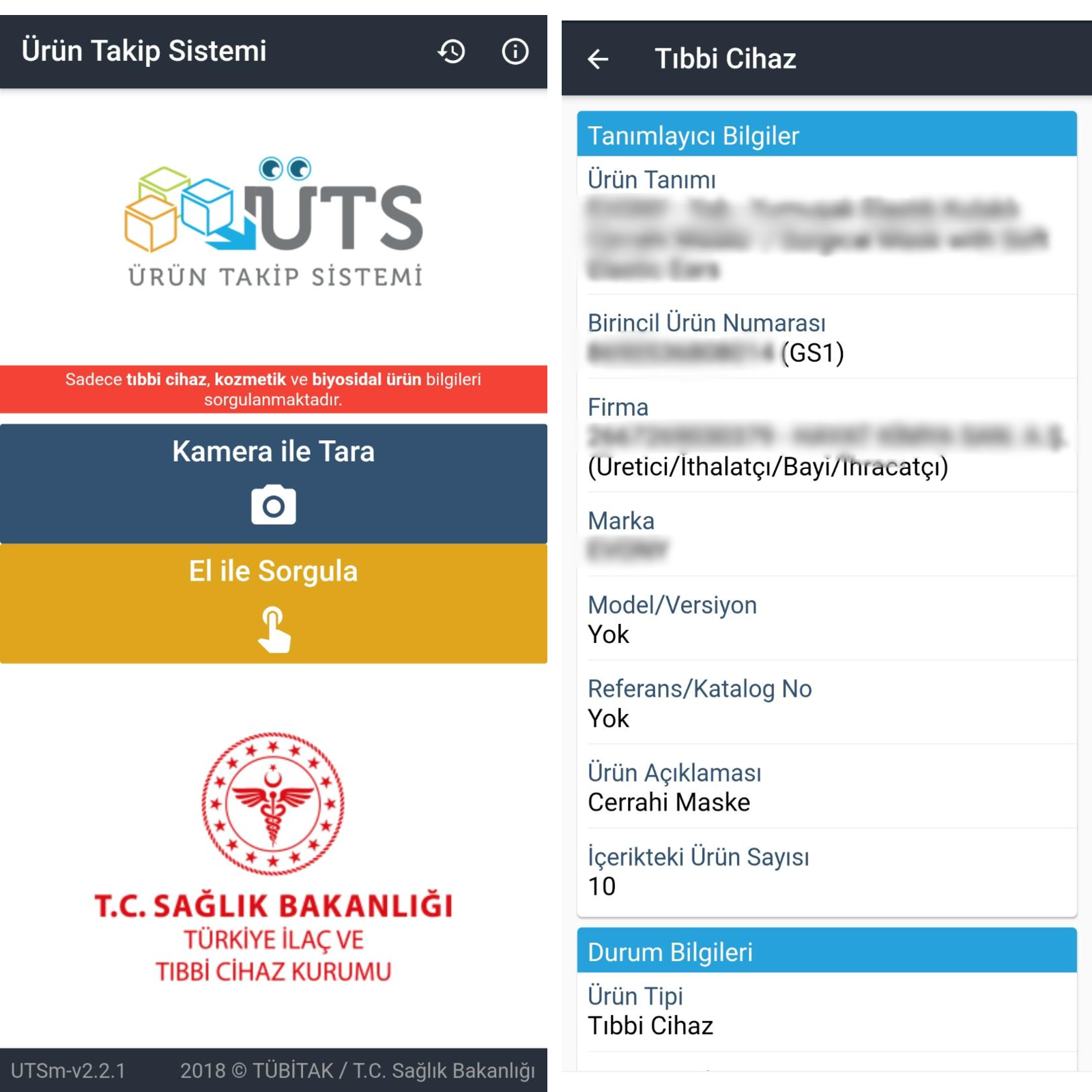 üts mobil uygulaması